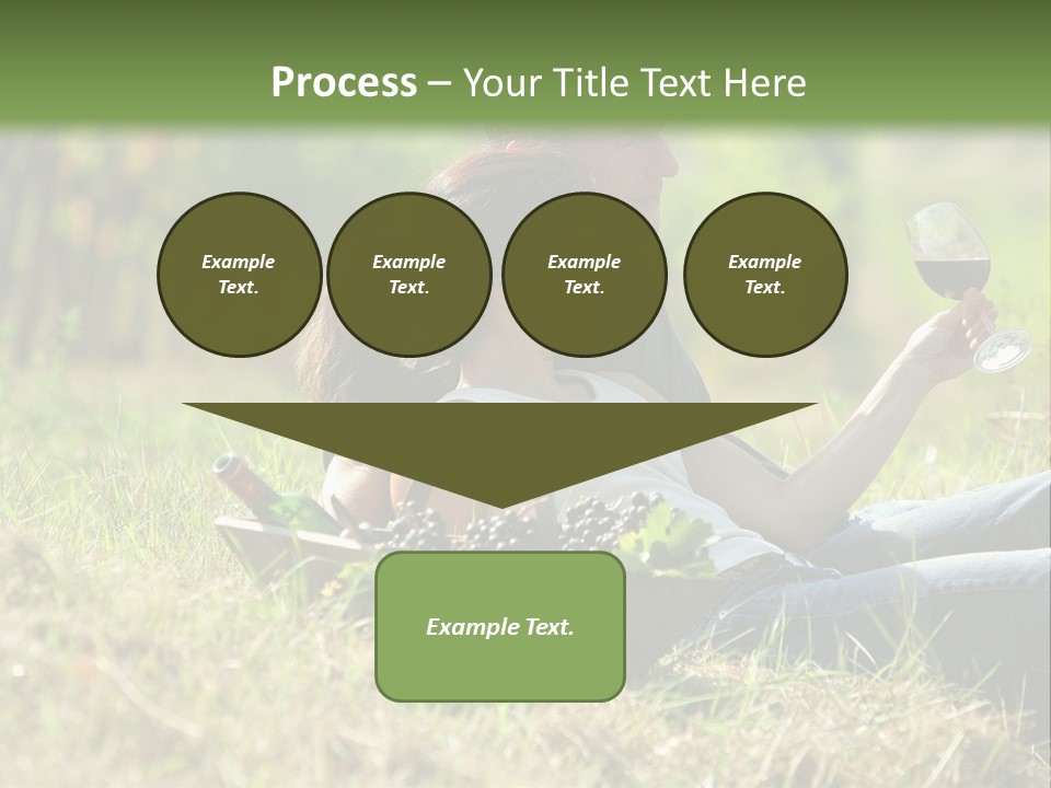 Season Glass Vineyard PowerPoint Template