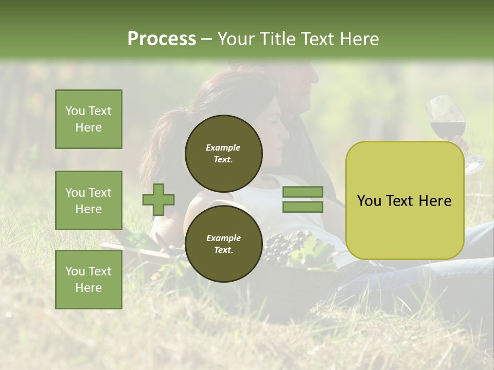 Season Glass Vineyard PowerPoint Template
