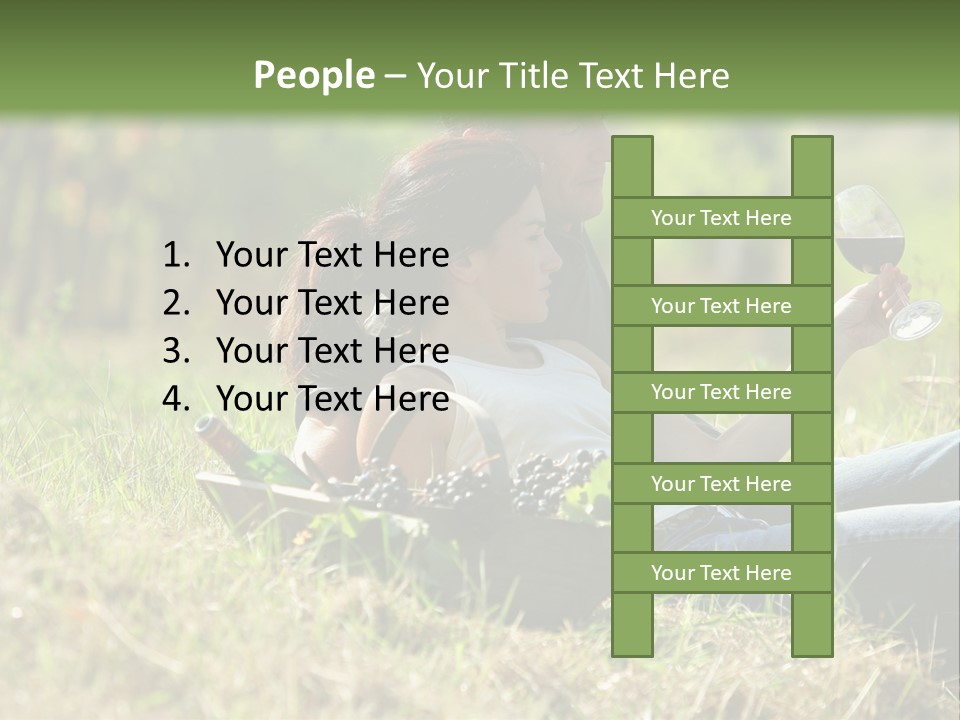 Season Glass Vineyard PowerPoint Template