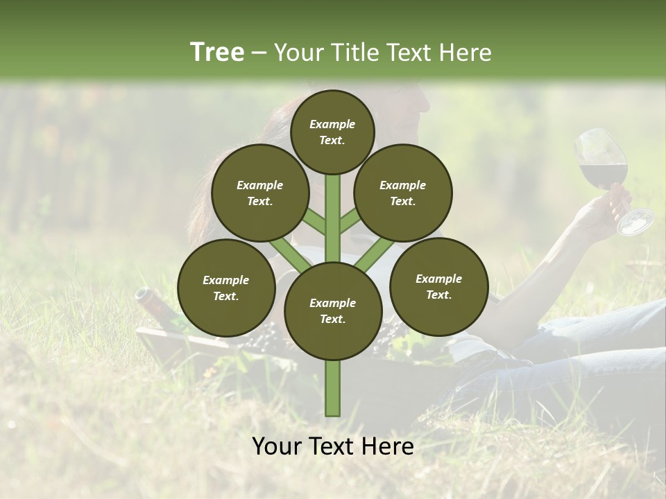 Season Glass Vineyard PowerPoint Template