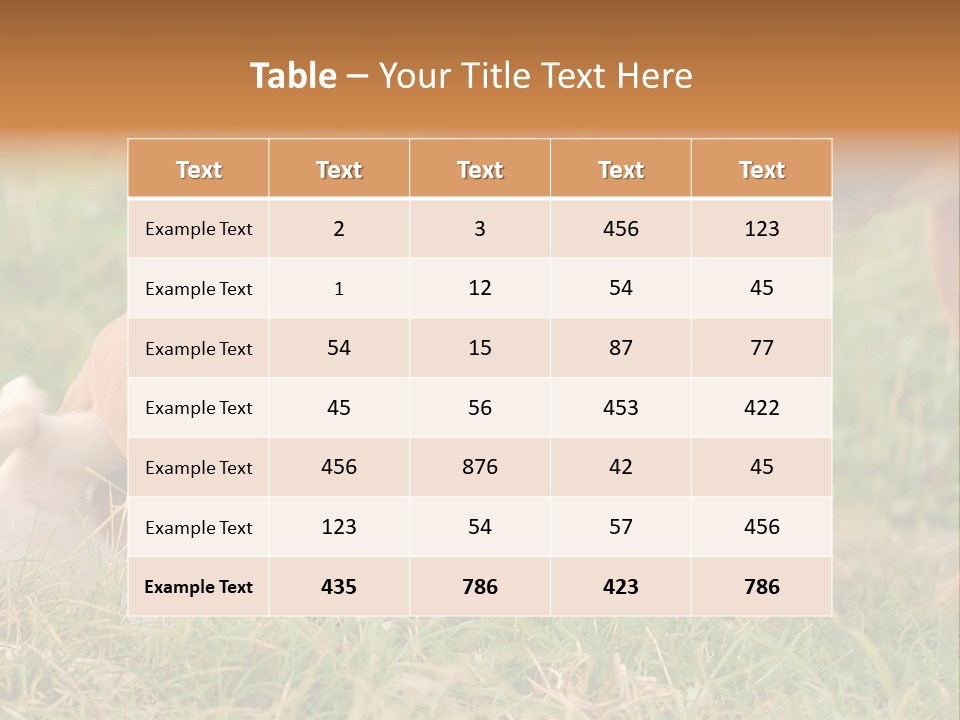 A Couple Of Dogs That Are Standing In The Grass PowerPoint Template