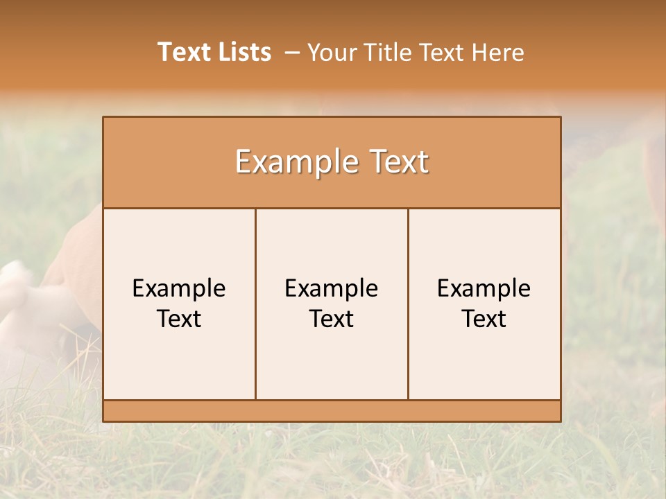 A Couple Of Dogs That Are Standing In The Grass PowerPoint Template