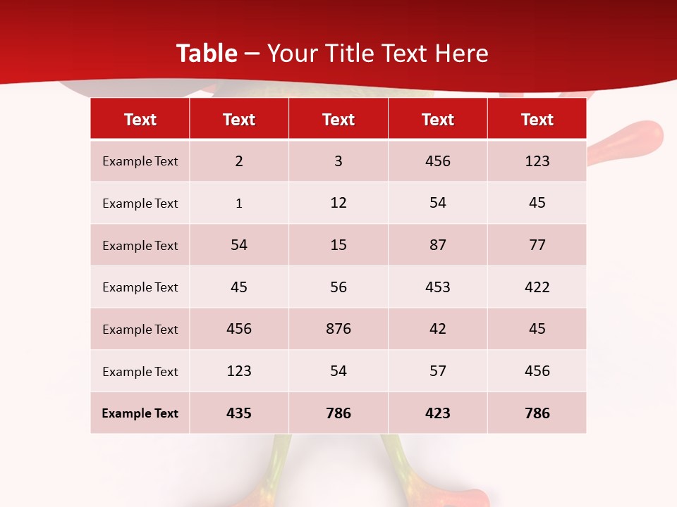 A Frog With A Red Hat On It's Head PowerPoint Template