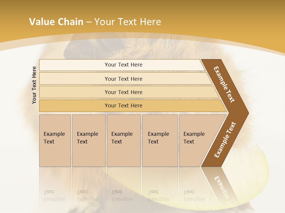 A Hamster With A Piece Of Apple In Its Mouth PowerPoint Template