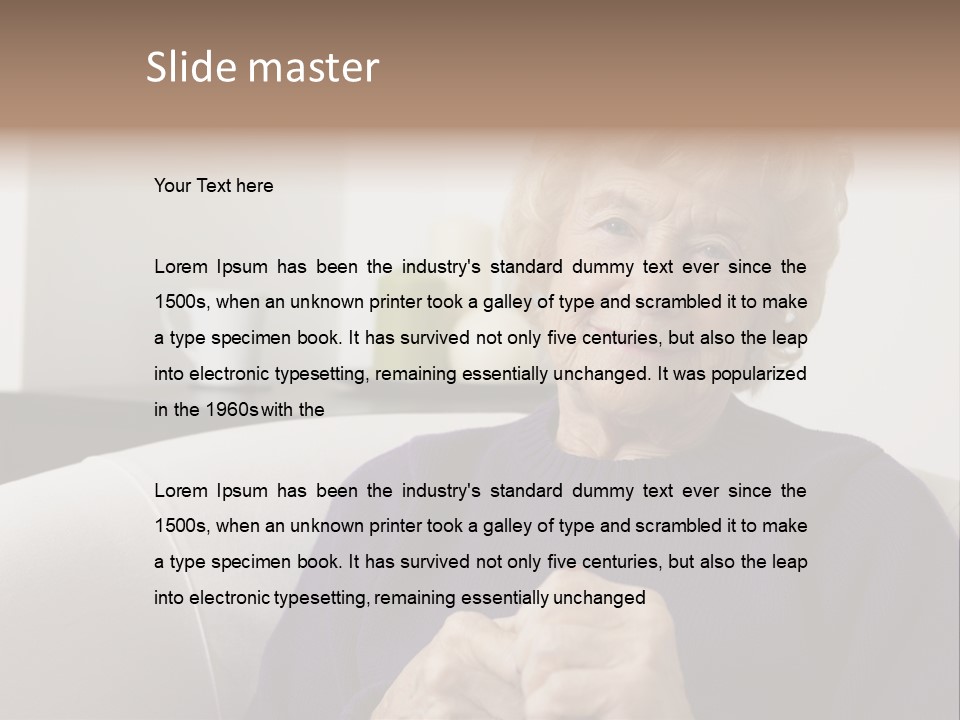 Health Blue Vacation PowerPoint Template