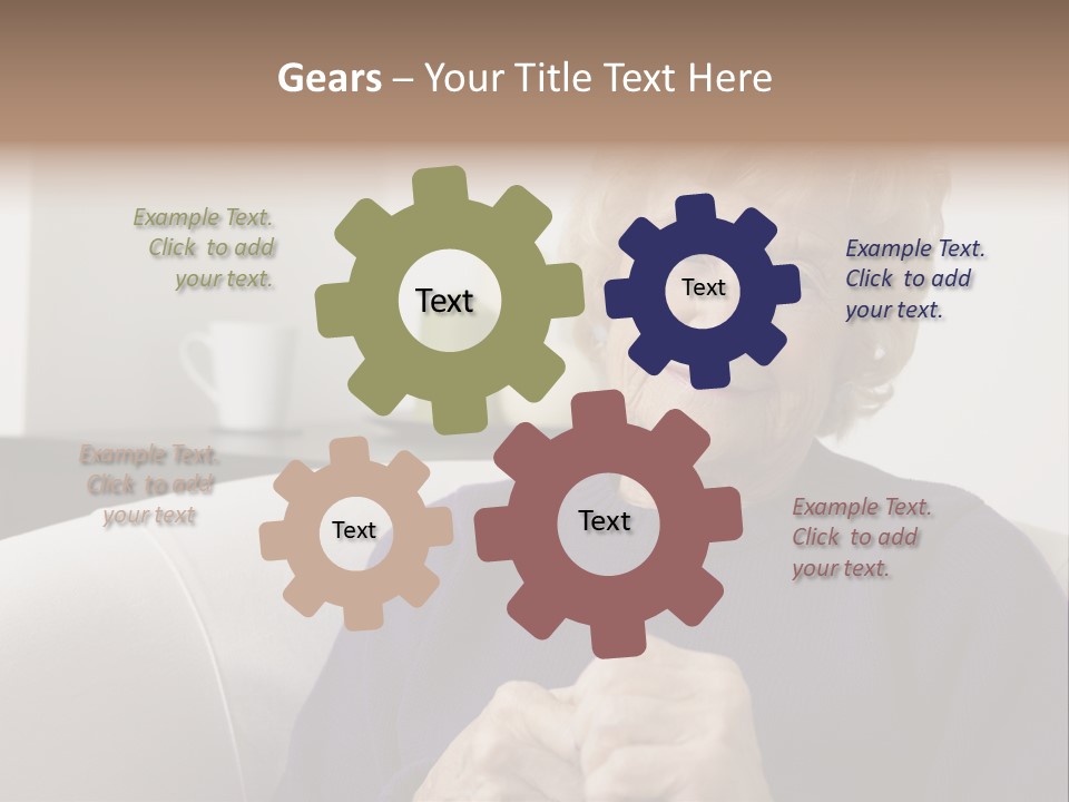 Health Blue Vacation PowerPoint Template