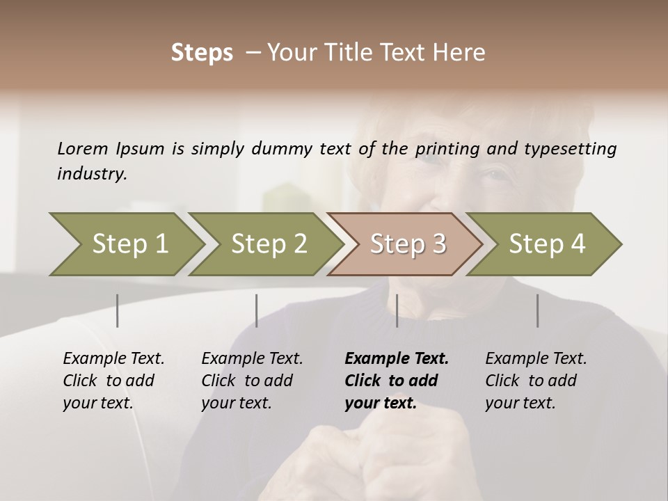 Health Blue Vacation PowerPoint Template