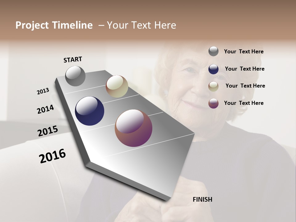Health Blue Vacation PowerPoint Template