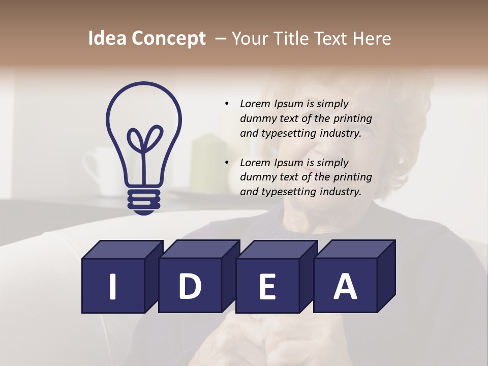 Health Blue Vacation PowerPoint Template