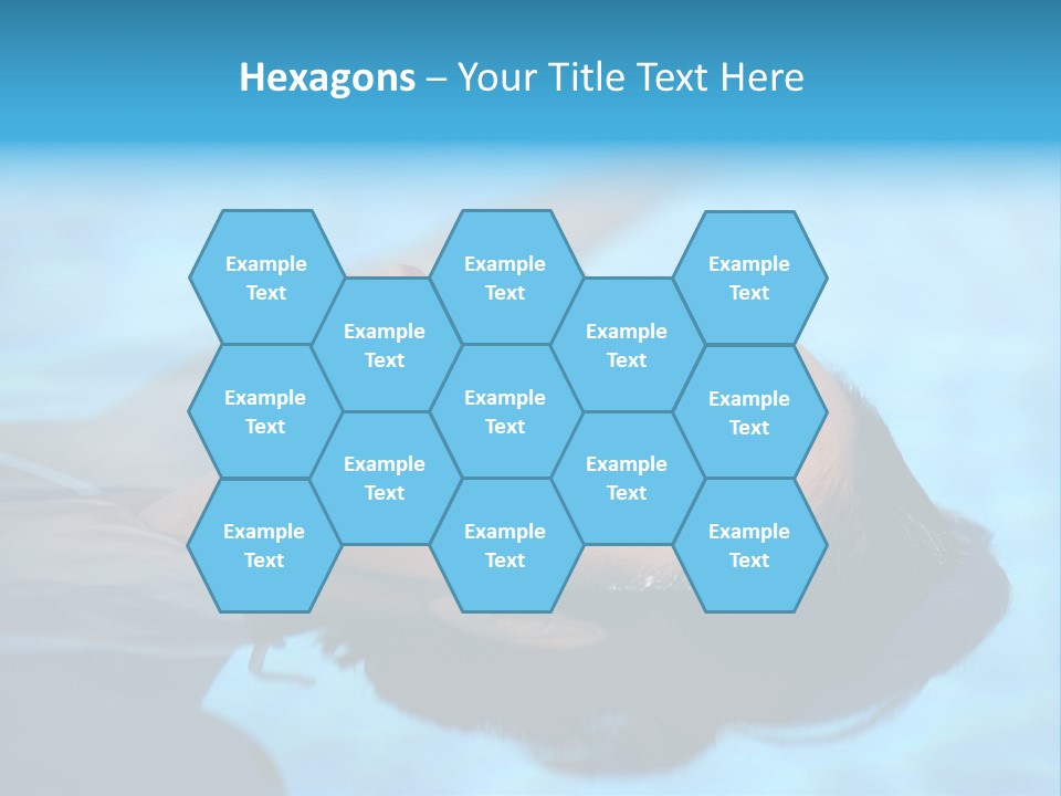 Health Blue Vacation PowerPoint Template