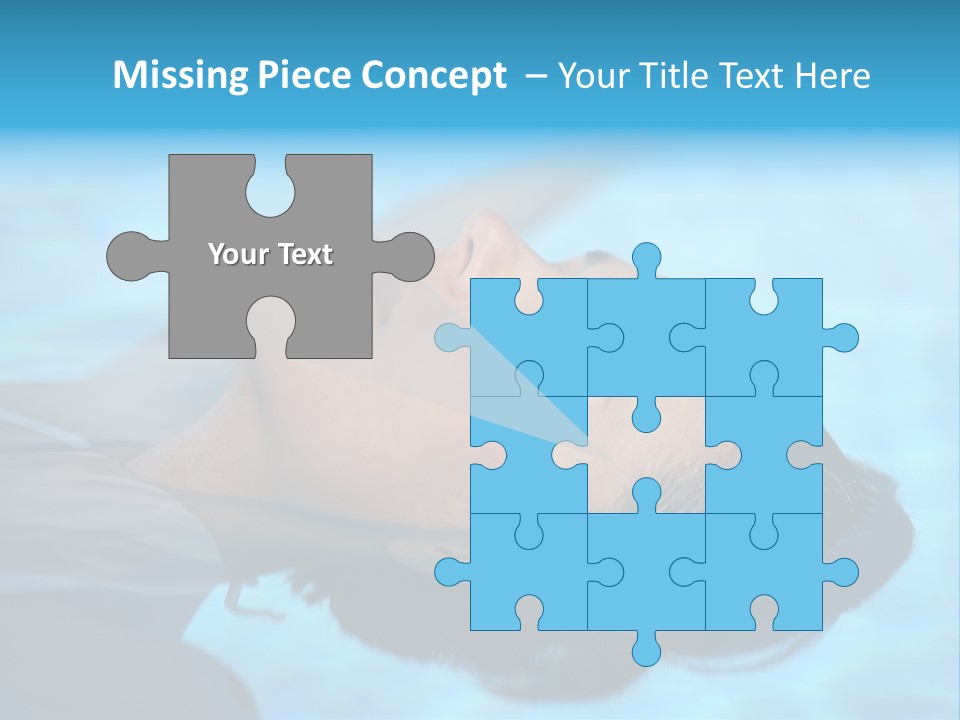 Health Blue Vacation PowerPoint Template