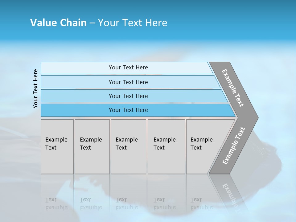 Health Blue Vacation PowerPoint Template