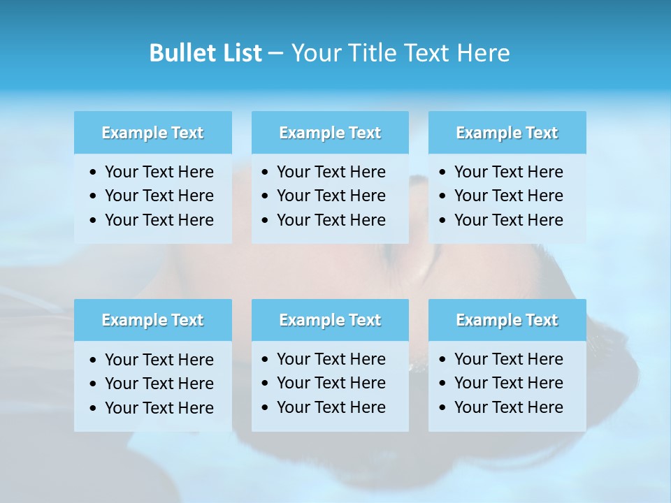 Health Blue Vacation PowerPoint Template