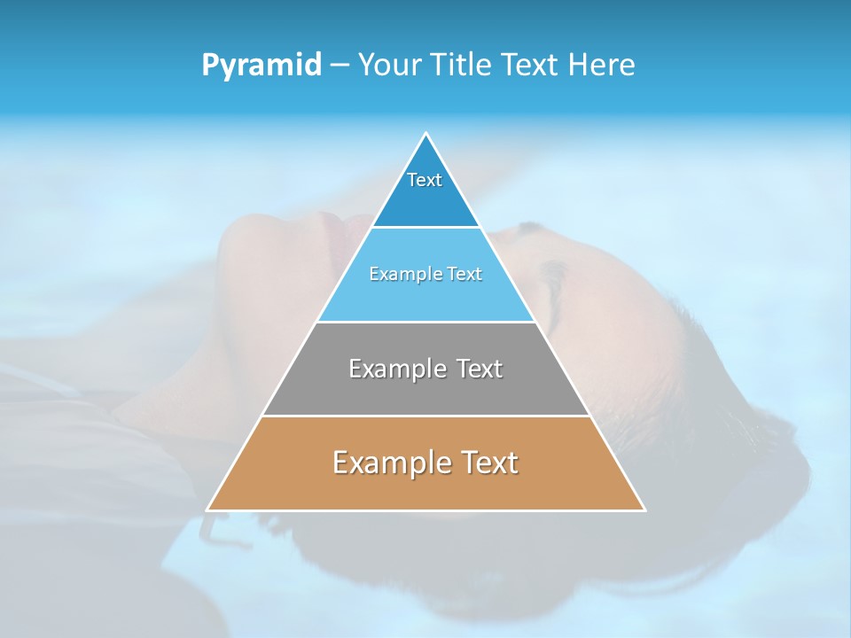 Health Blue Vacation PowerPoint Template