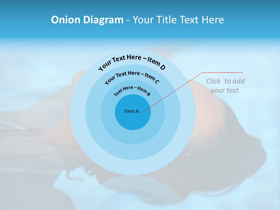 Health Blue Vacation PowerPoint Template