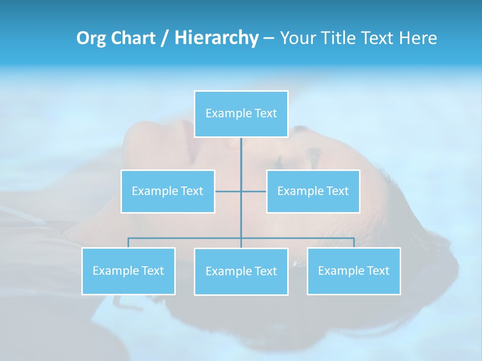 Health Blue Vacation PowerPoint Template