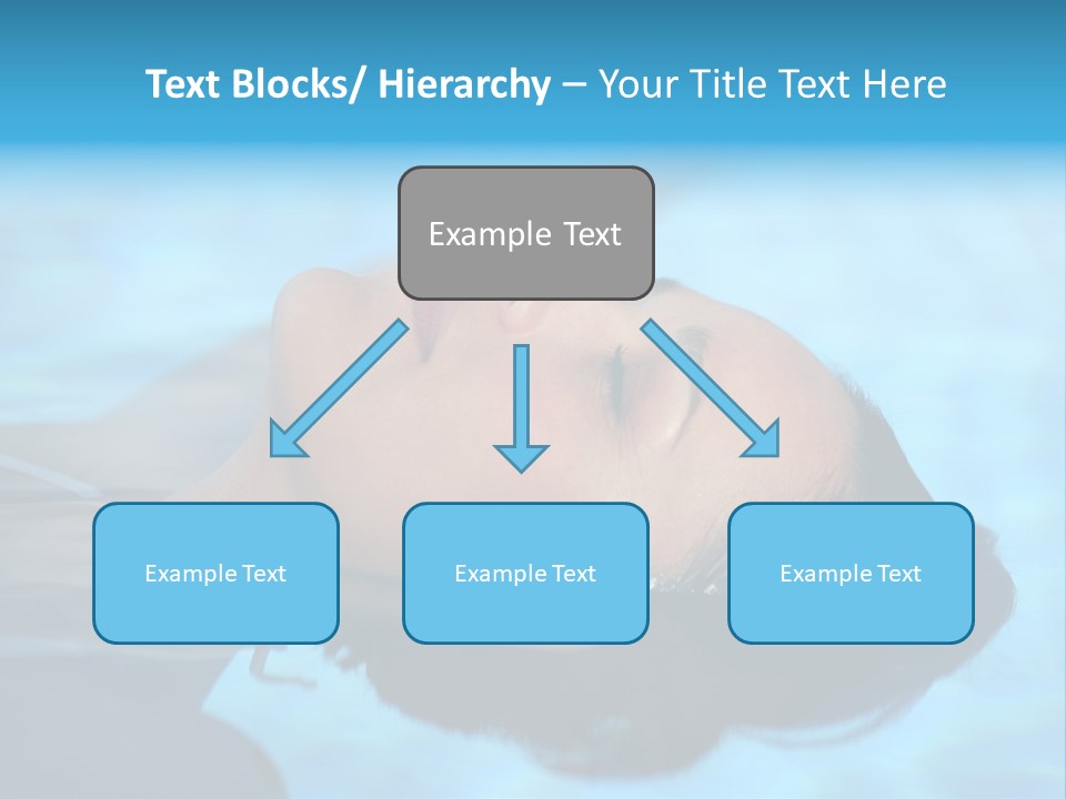 Health Blue Vacation PowerPoint Template