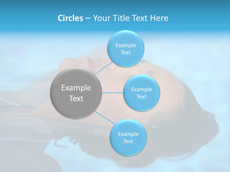 Health Blue Vacation PowerPoint Template