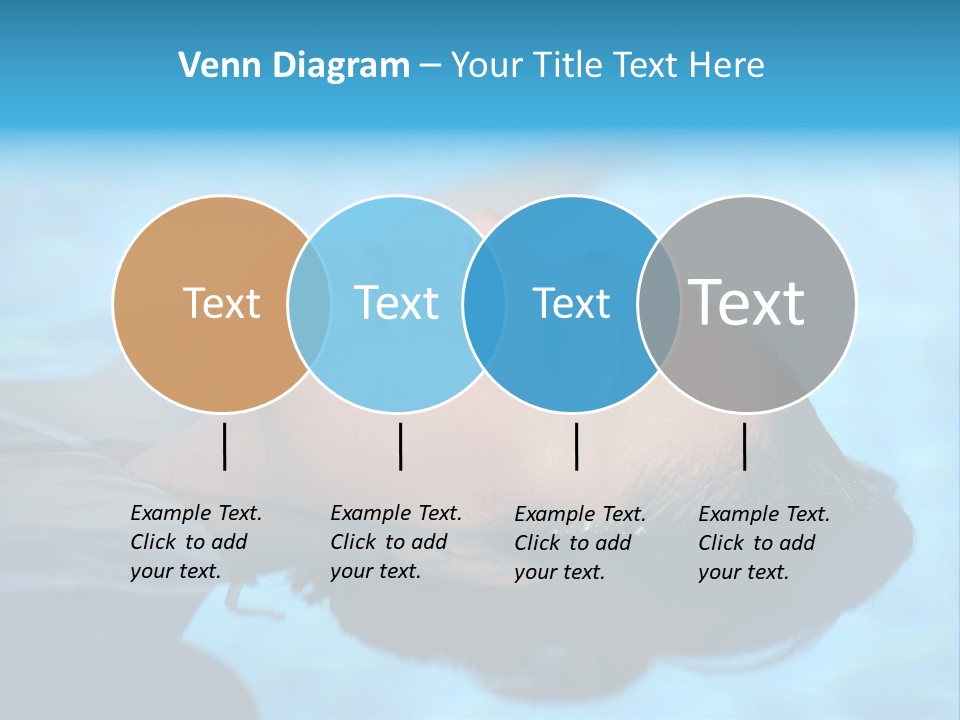 Health Blue Vacation PowerPoint Template