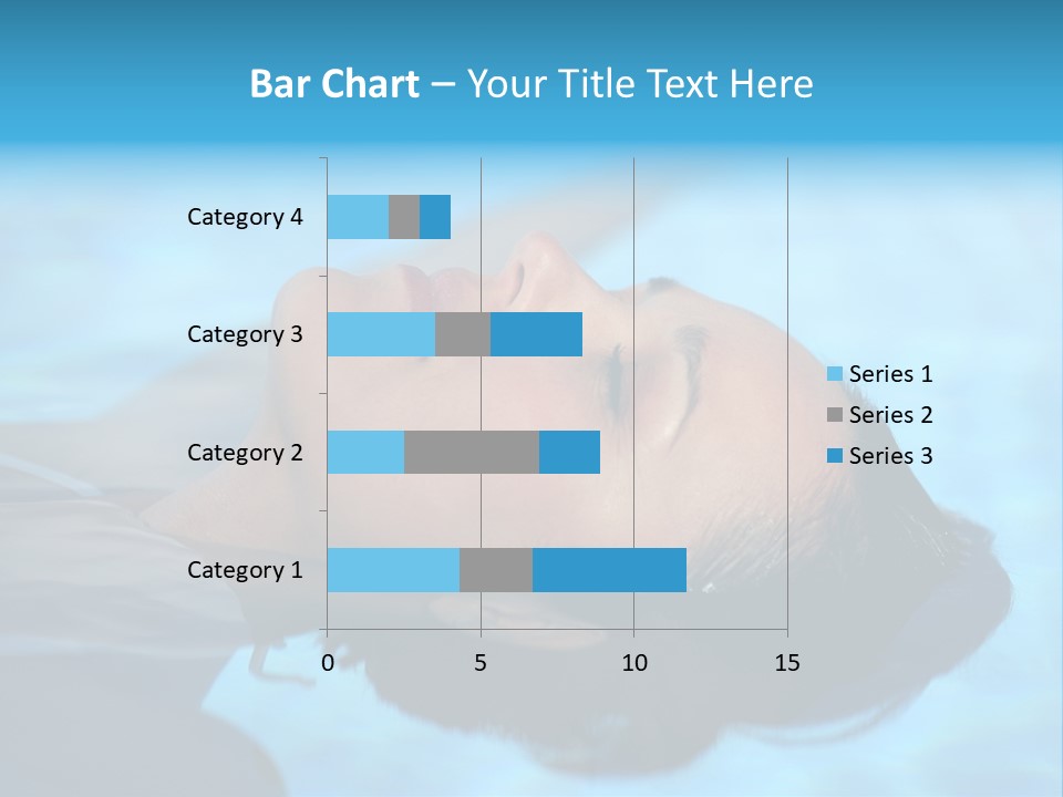 Health Blue Vacation PowerPoint Template
