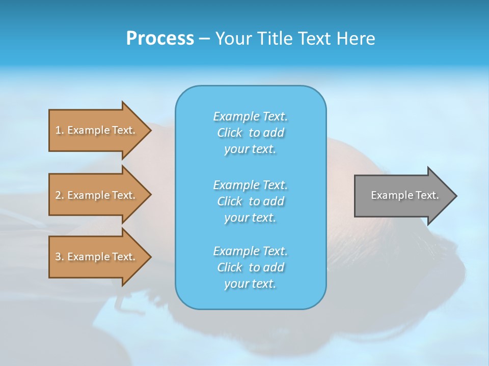 Health Blue Vacation PowerPoint Template