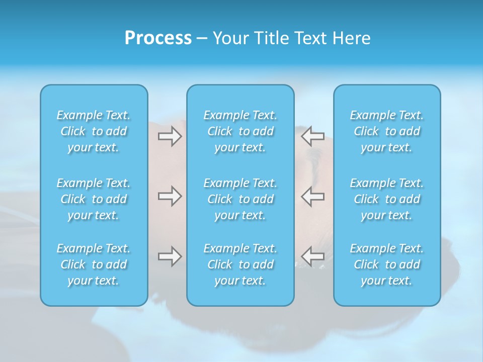 Health Blue Vacation PowerPoint Template