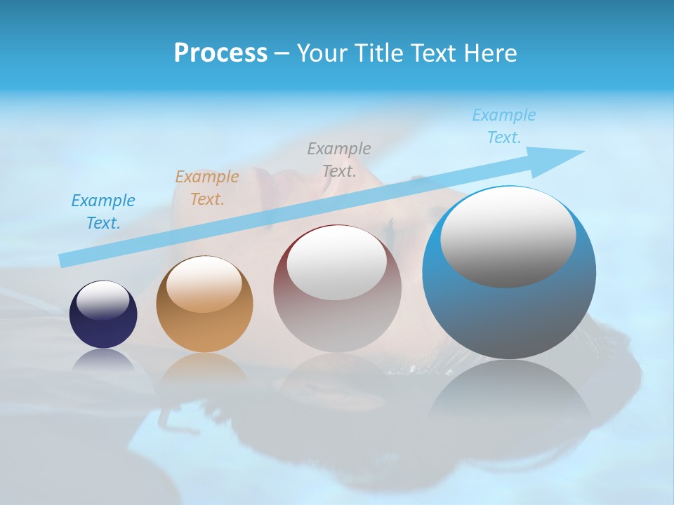 Health Blue Vacation PowerPoint Template