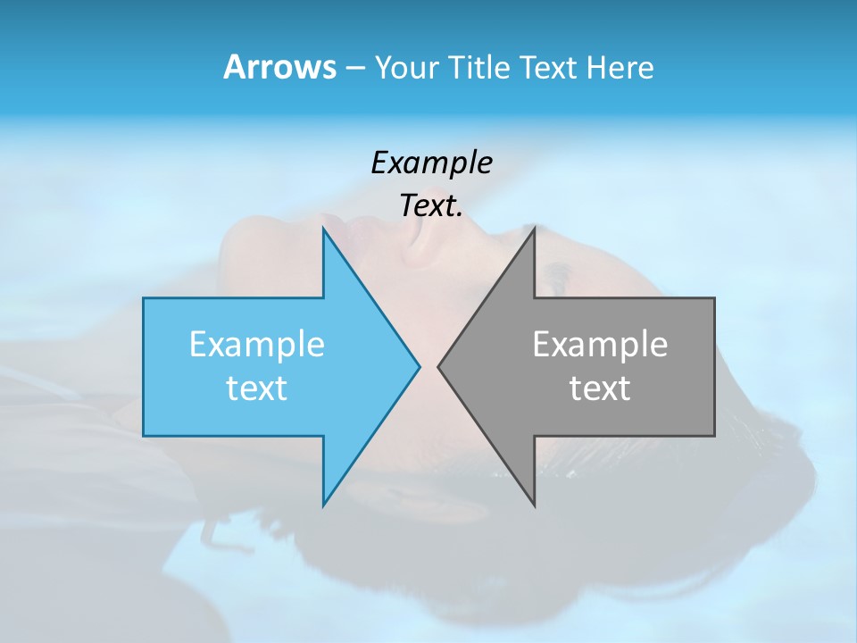 Health Blue Vacation PowerPoint Template