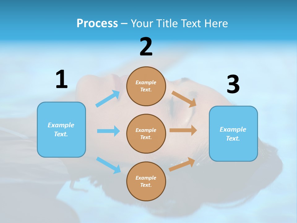 Health Blue Vacation PowerPoint Template