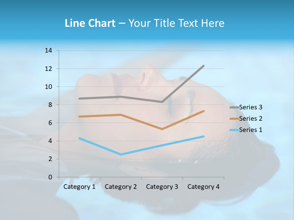 Health Blue Vacation PowerPoint Template