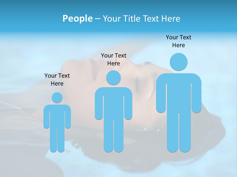 Health Blue Vacation PowerPoint Template