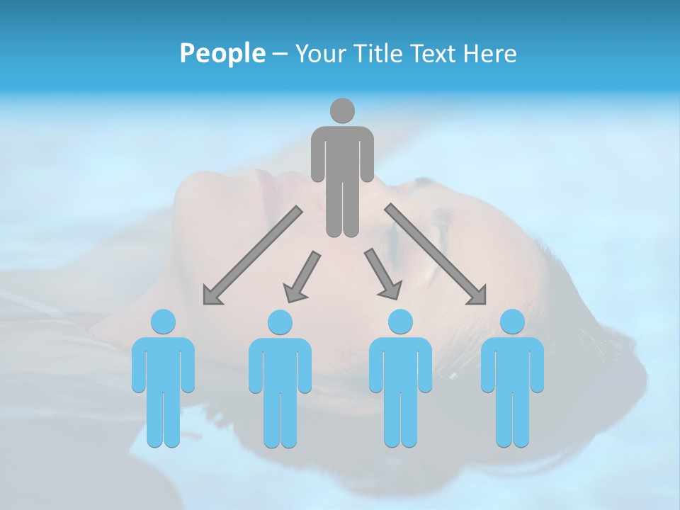 Health Blue Vacation PowerPoint Template