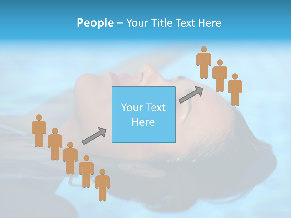 Health Blue Vacation PowerPoint Template