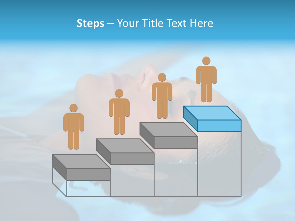 Health Blue Vacation PowerPoint Template