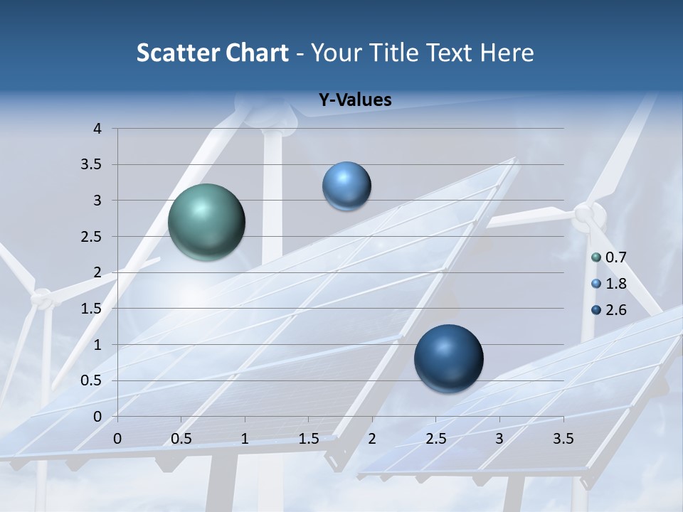 Solar Turbine Ecology PowerPoint Template