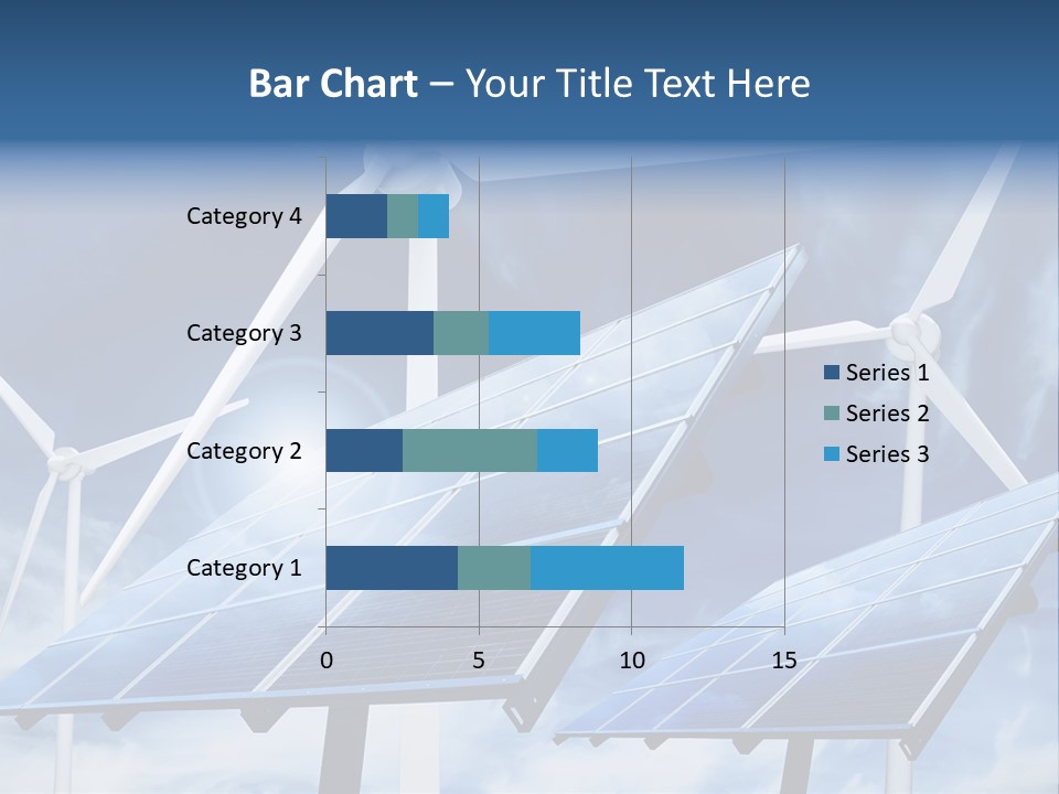 Solar Turbine Ecology PowerPoint Template