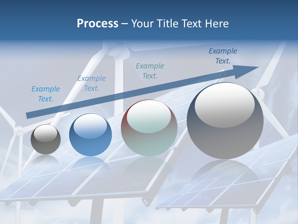 Solar Turbine Ecology PowerPoint Template