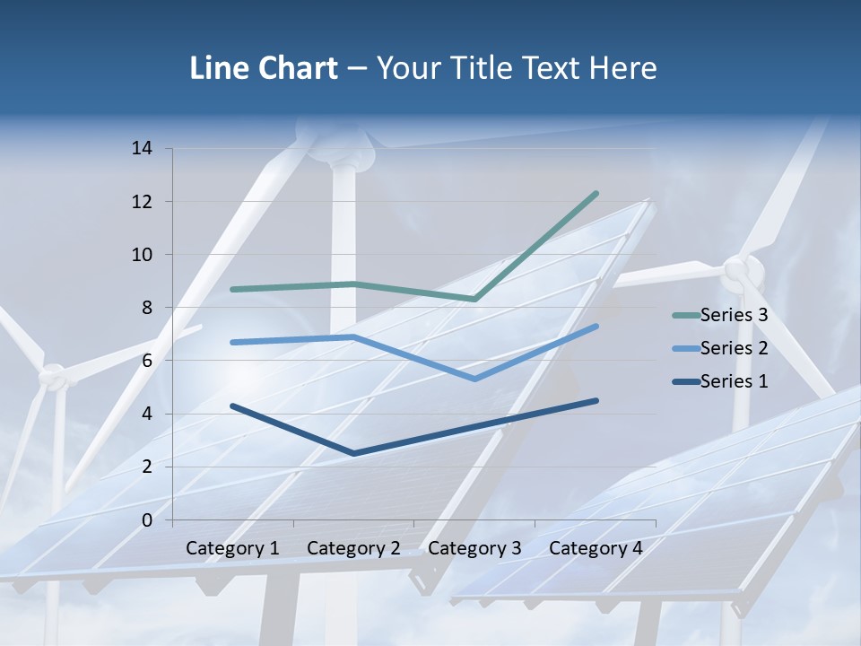 Solar Turbine Ecology PowerPoint Template