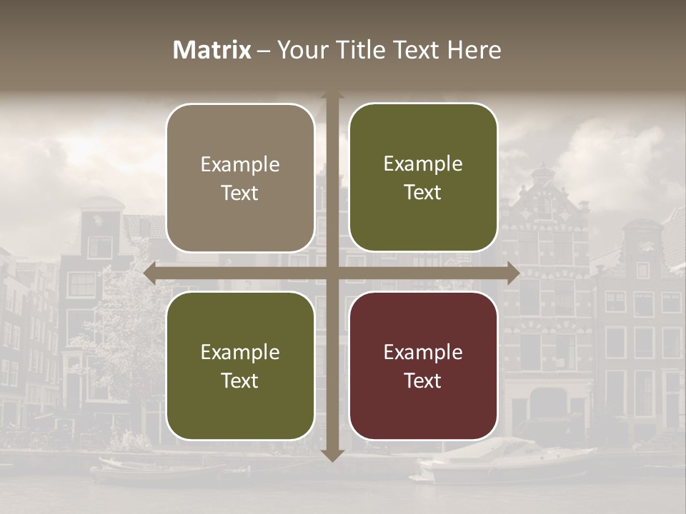 Season Flower Growth PowerPoint Template