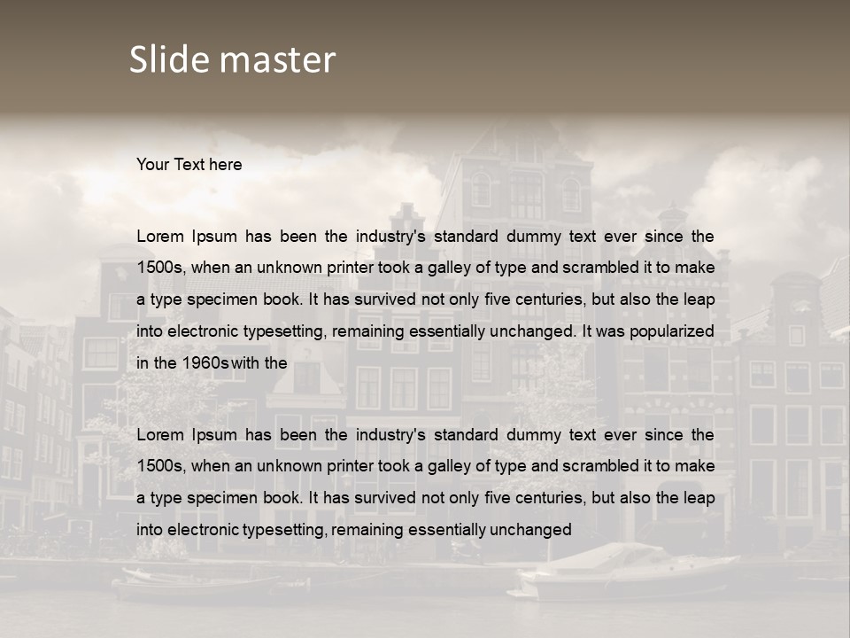 Season Flower Growth PowerPoint Template