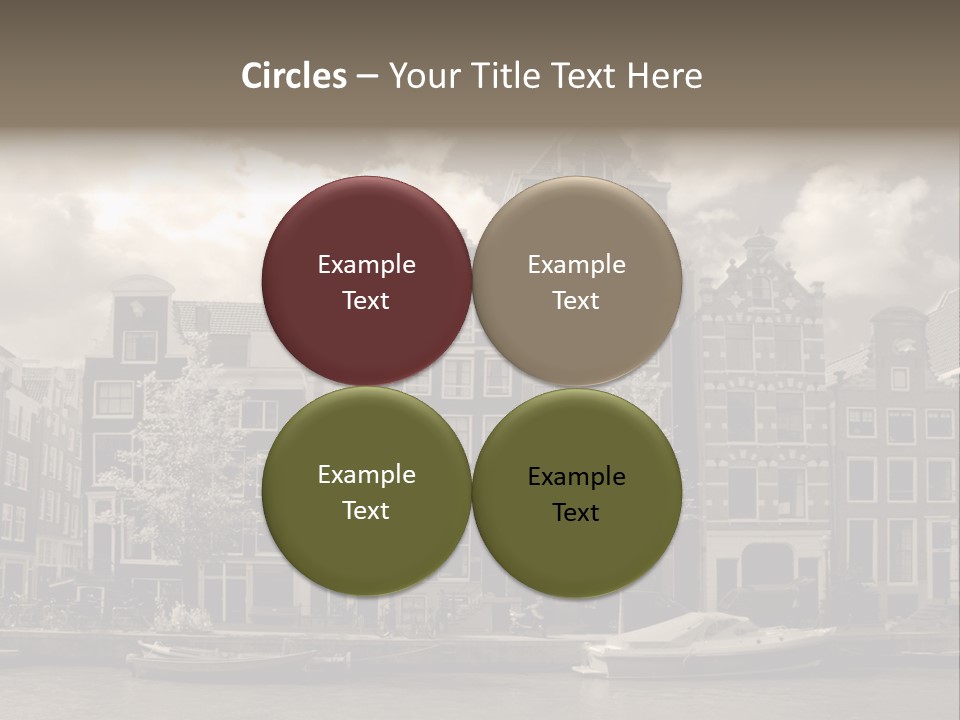 Season Flower Growth PowerPoint Template