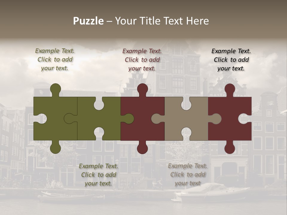 Season Flower Growth PowerPoint Template