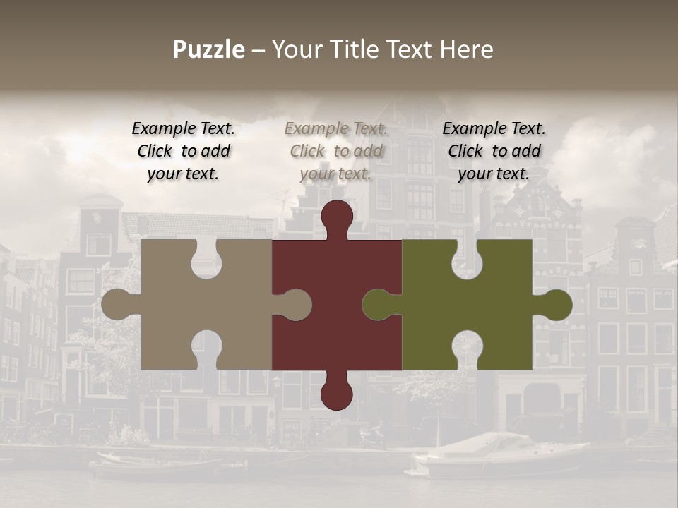 Season Flower Growth PowerPoint Template