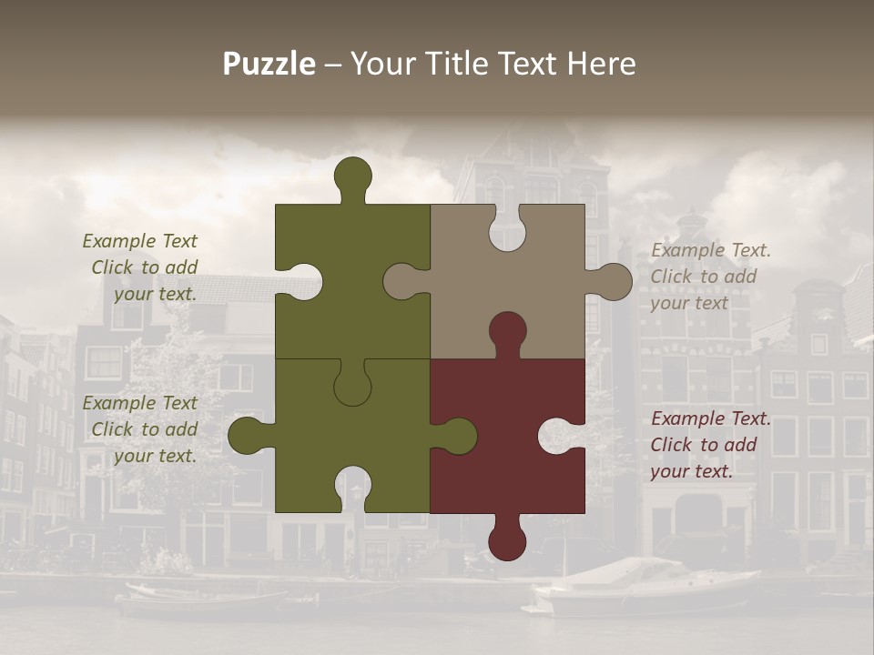 Season Flower Growth PowerPoint Template