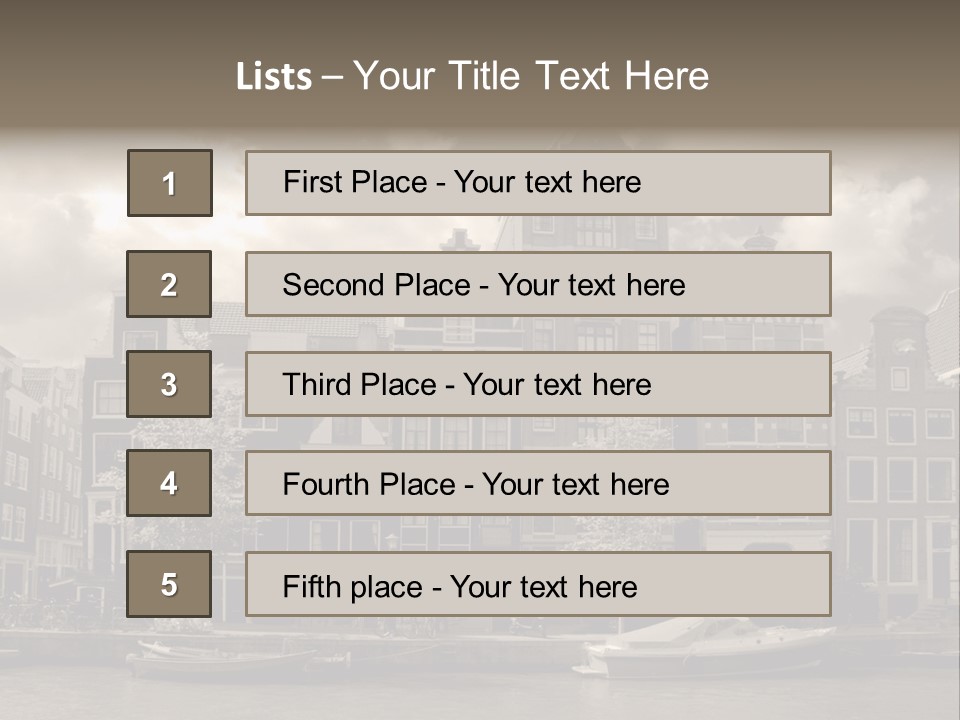 Season Flower Growth PowerPoint Template