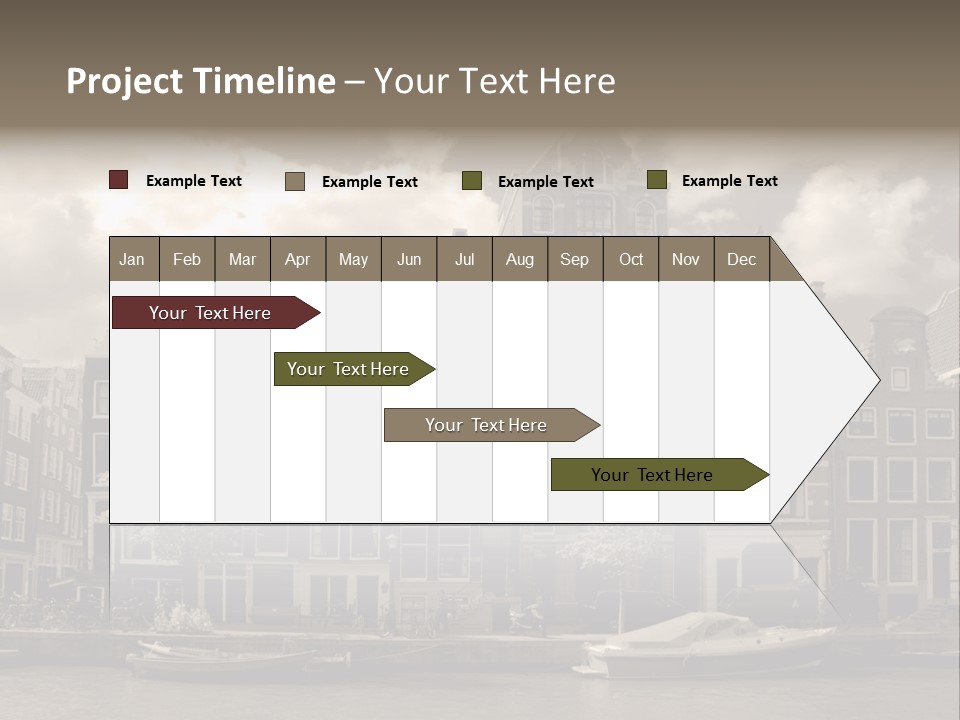 Season Flower Growth PowerPoint Template