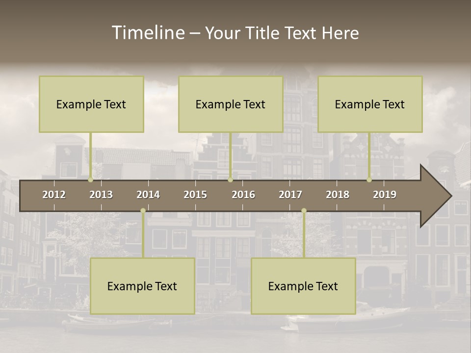 Season Flower Growth PowerPoint Template