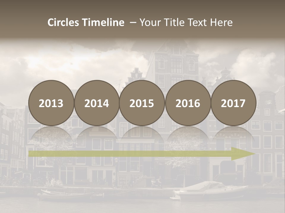 Season Flower Growth PowerPoint Template