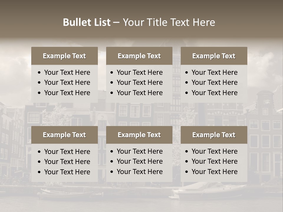 Season Flower Growth PowerPoint Template