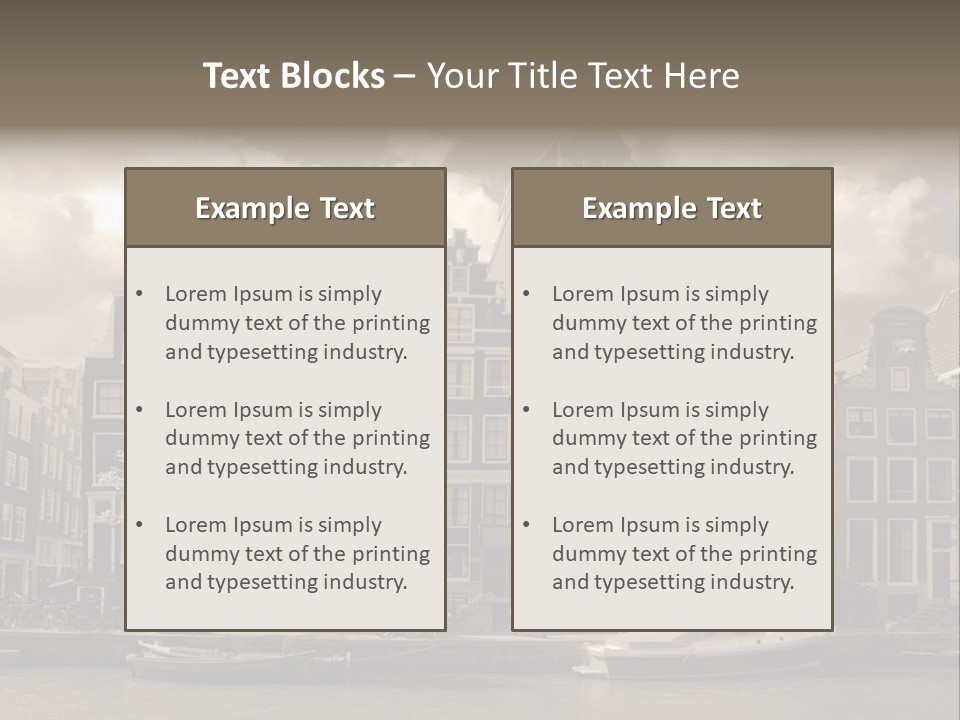 Season Flower Growth PowerPoint Template